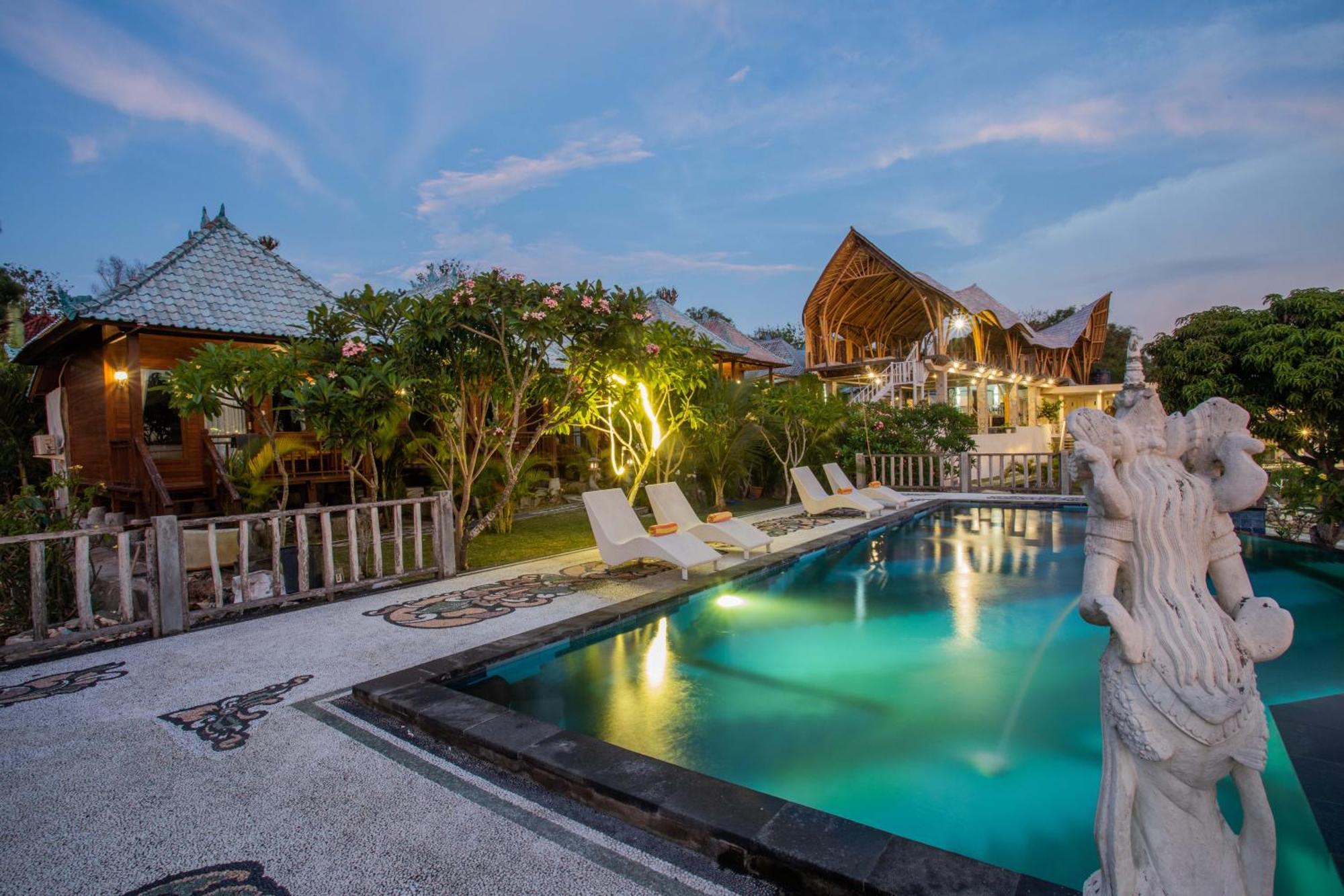 Tawe Ocean Blue Villa Lembongan ภายนอก รูปภาพ